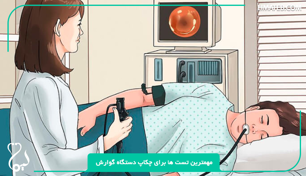 رایجترین و مهمترین تست های که برای چکاپ دستگاه گوارش بکار میروند؟